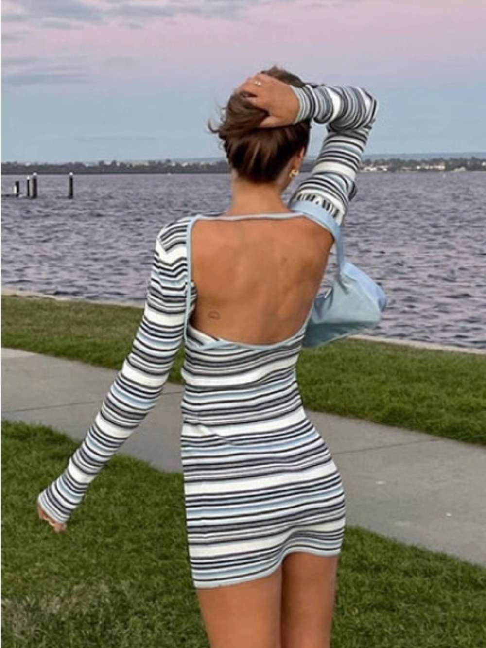 Lioness Mon Cheri Slouchy Mini Dress